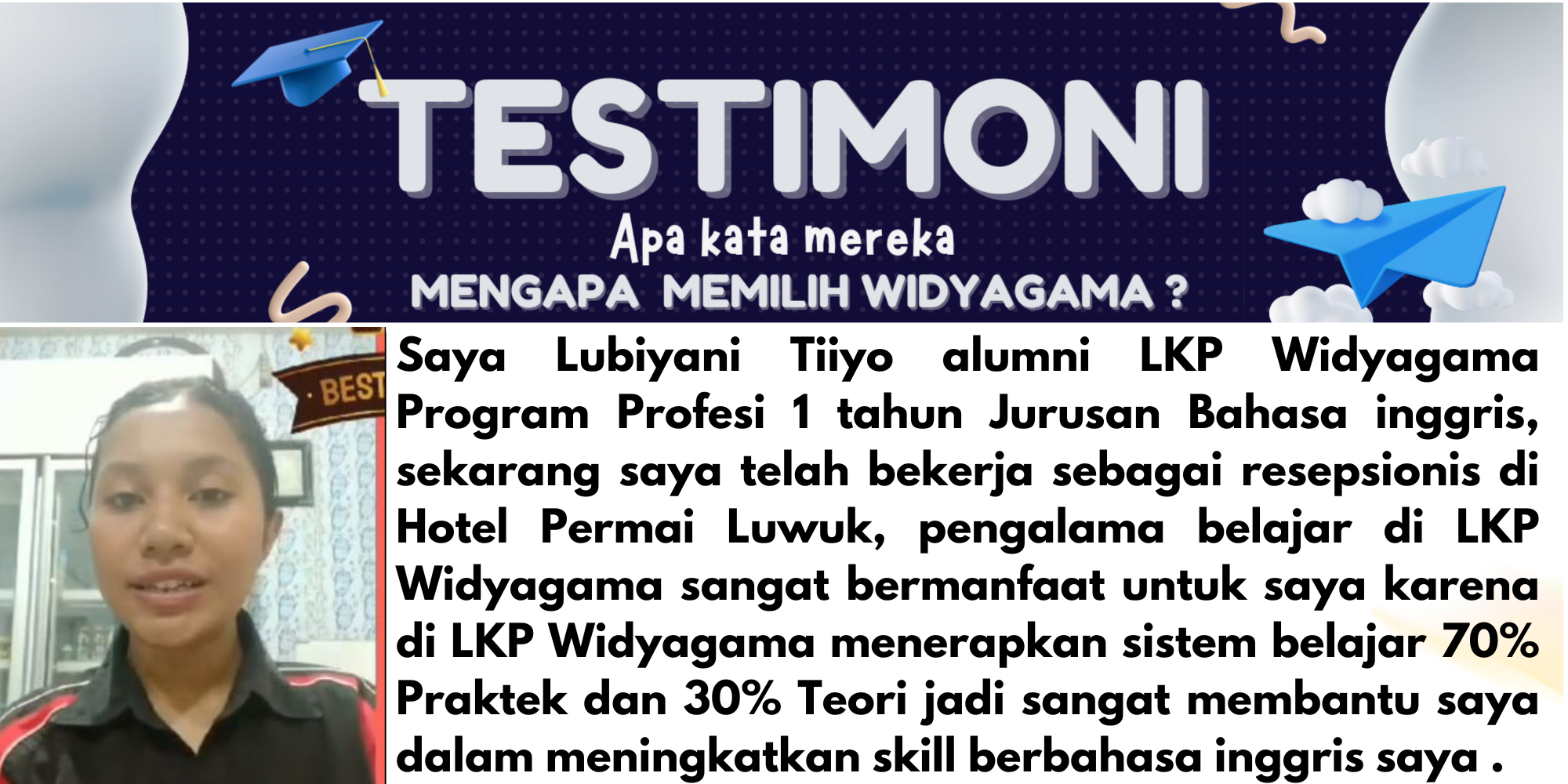 ulasan peserta lulusan kursus komputer bahasa inggris fec jatinangor